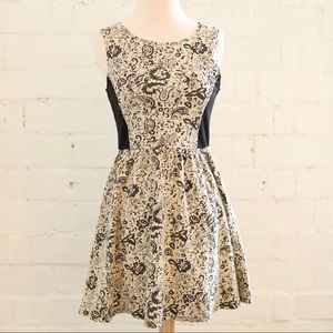 Cotton Brocade Dress